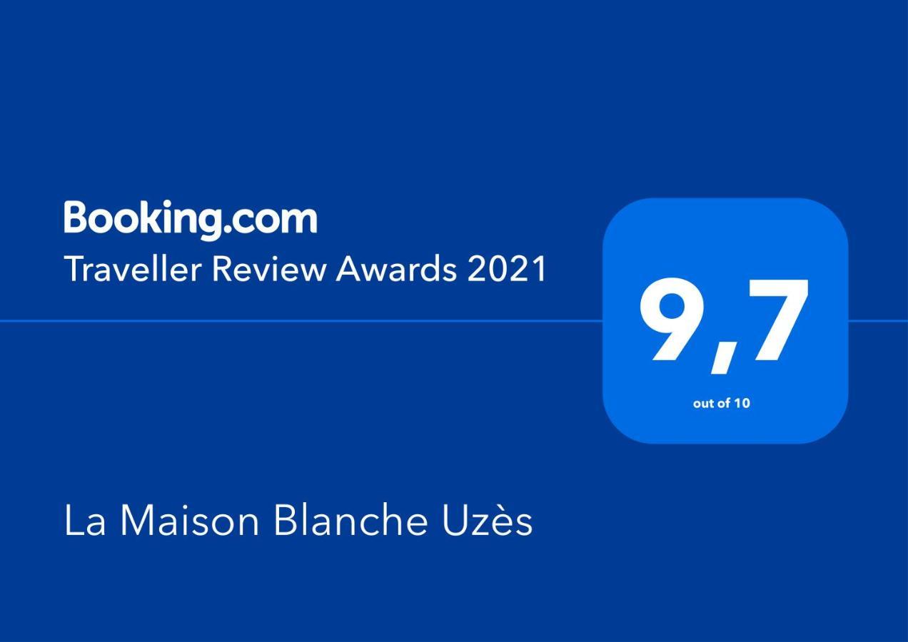 La Maison Blanche Uzes La Bastide-dʼEngras Екстериор снимка